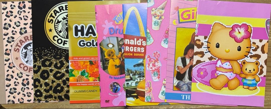 バラメモ ビックメモ 平袋 588枚セット アメキャラ フード D系など