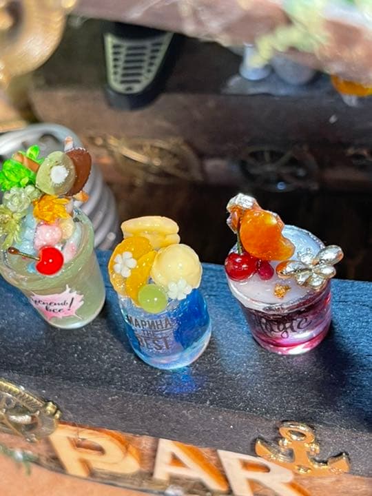 ミニチュアカクテル我慢の中にある炎