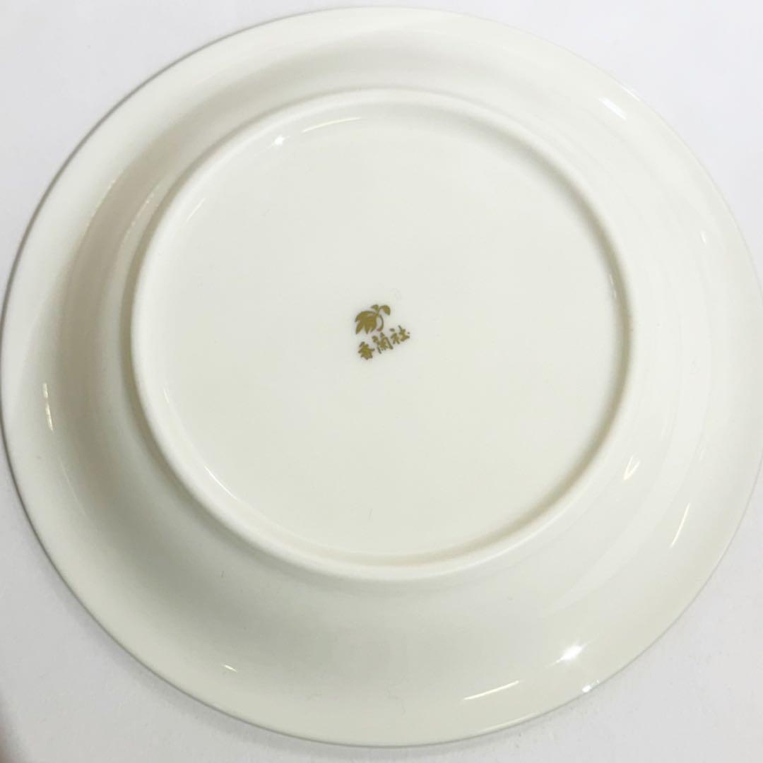 香蘭社 かぐや姫 5枚セット 銘々皿 新品未使用品