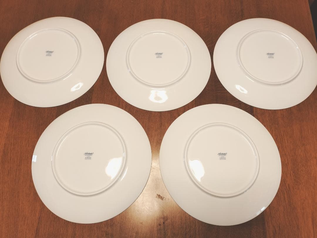 【未使用】ノリタケ　京香旬彩　２７ｃｍ　プレート　５枚セット