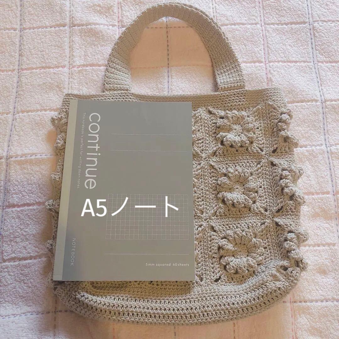 お花のハンドバッグ　ハンドメイド　グラニースクエア