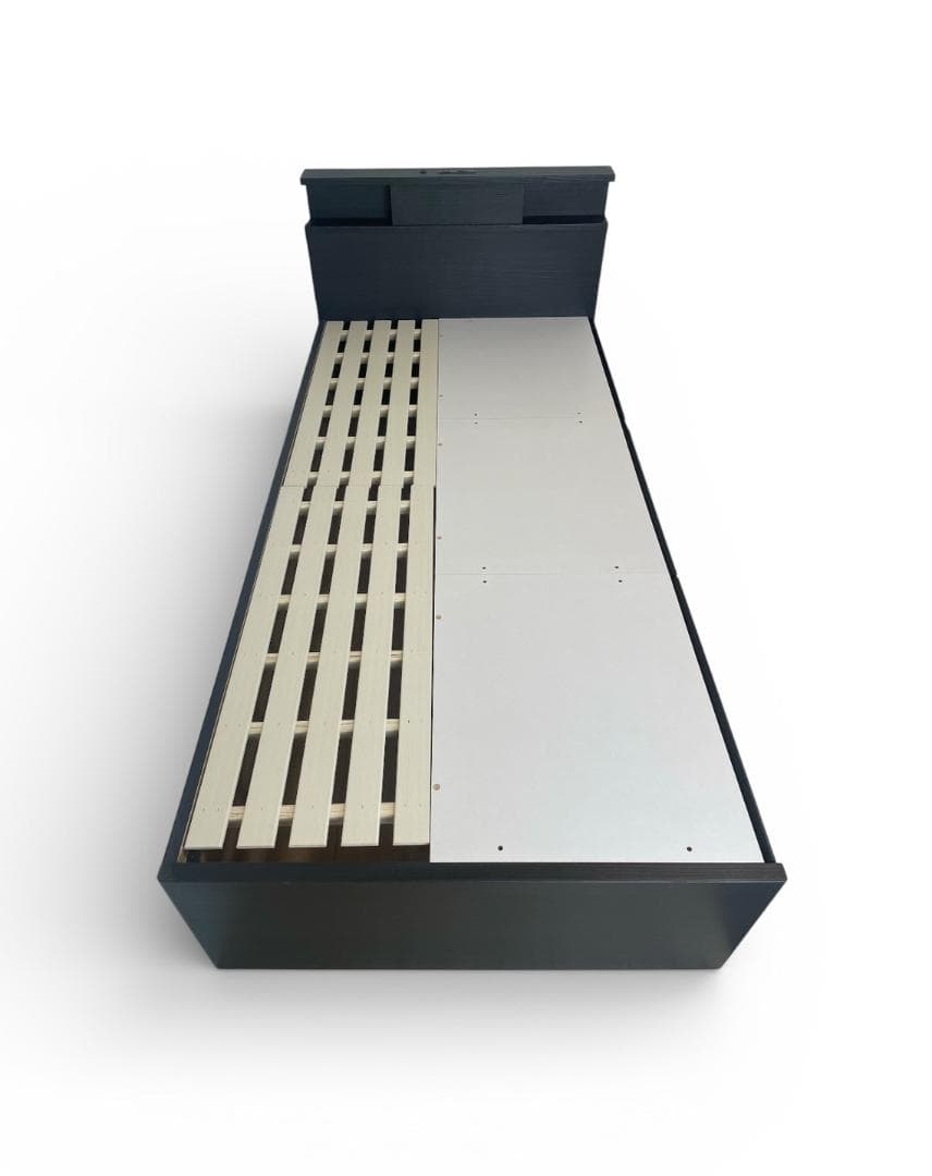 大阪京都限定 極美品 ニトリ 4収納付き シングルサイズベッドフレーム