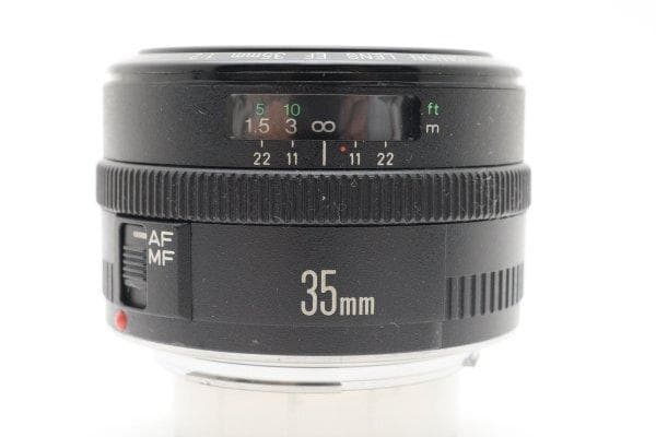 実用品 CANON キヤノン EF 35mm F2 AF レンズ K023