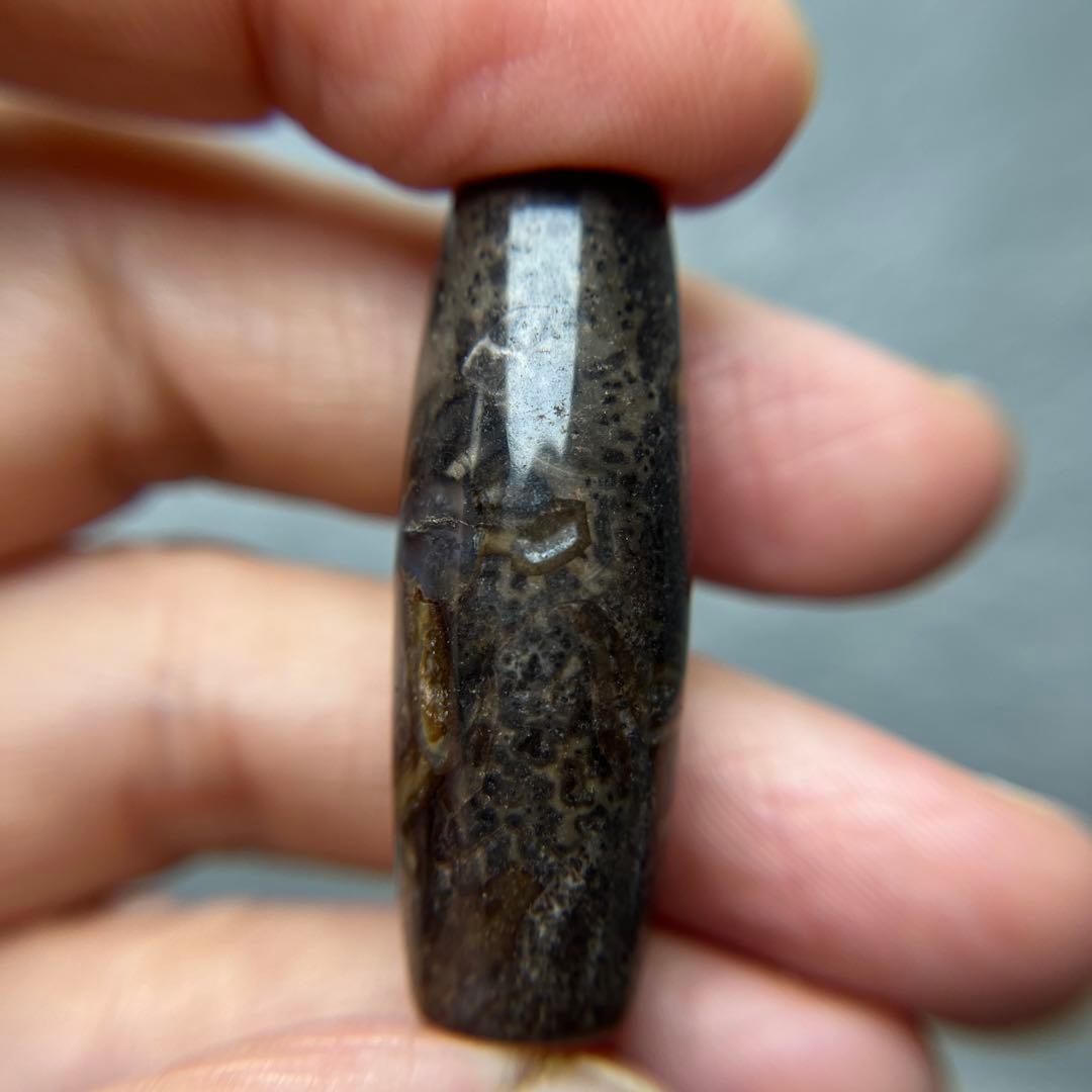 タマ子天然瑪瑙　龍神天珠　②