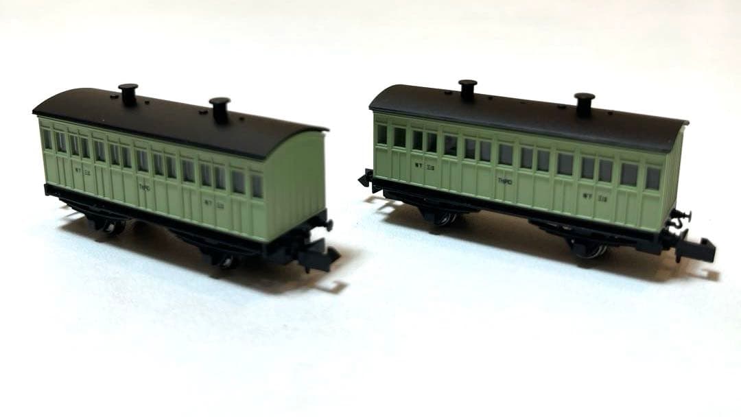 マイクロエース A0273 A0274 1号機関車 保存車と客車3両　希少未使用