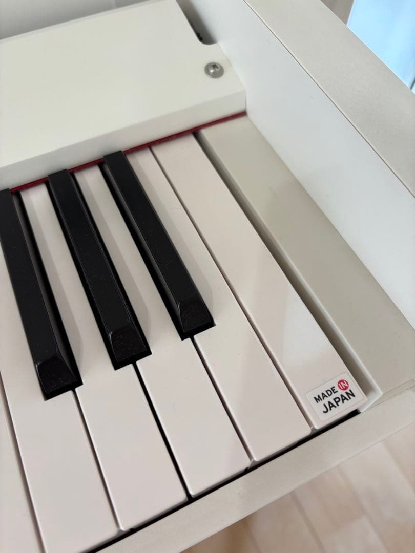 【かものはしこ】コルグ　KORG C1 Air 電子ピアノ　ホワイト　白