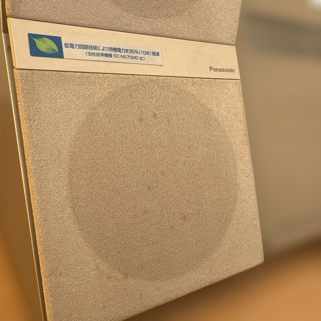 Panasonic オーディオ機器 CDプレーヤー付き