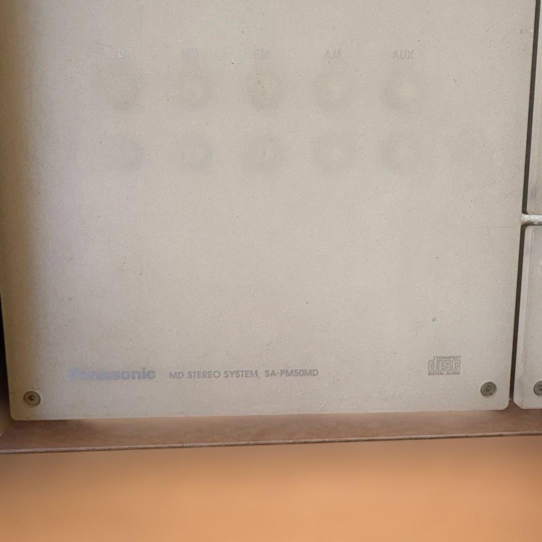 Panasonic オーディオ機器 CDプレーヤー付き