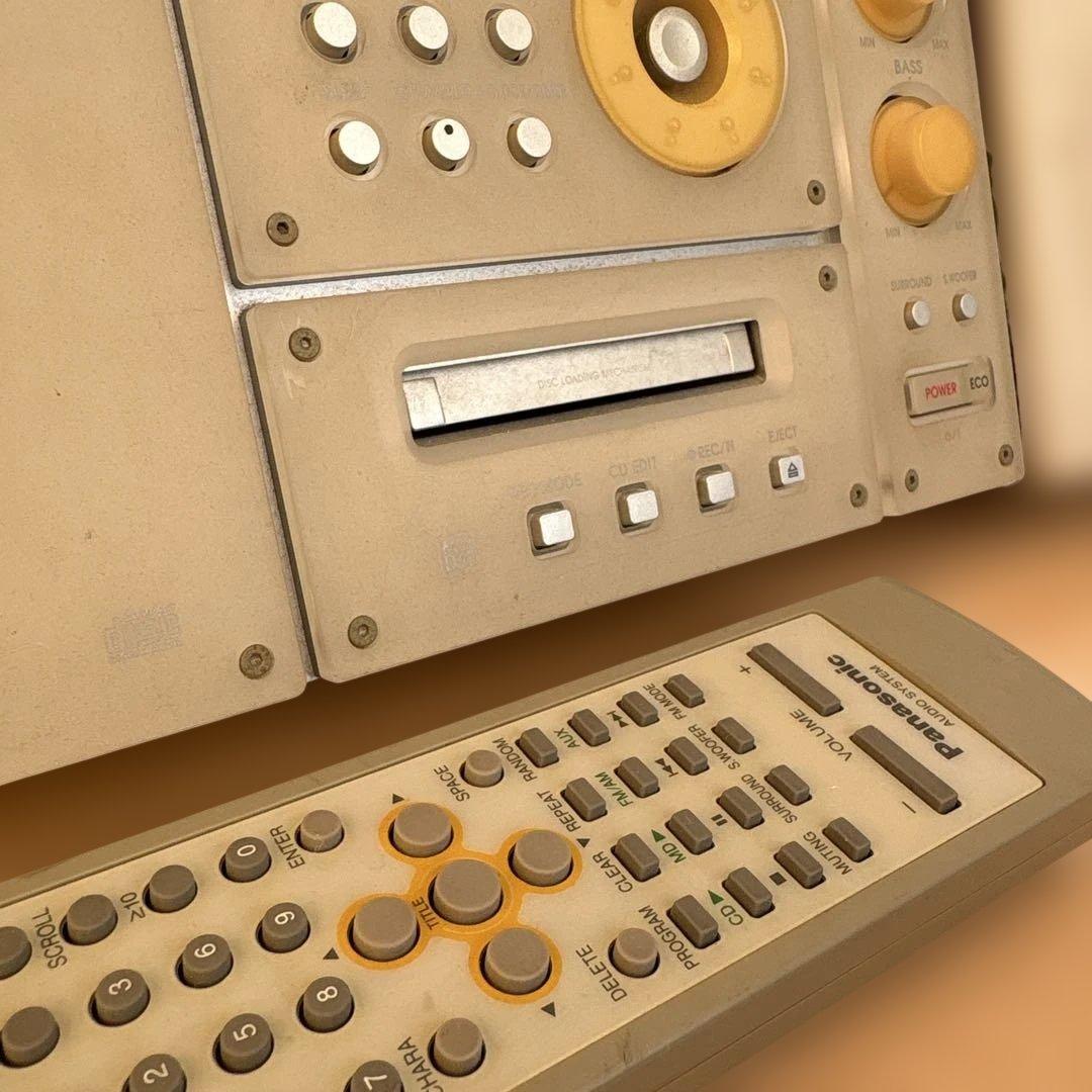 Panasonic オーディオ機器 CDプレーヤー付き