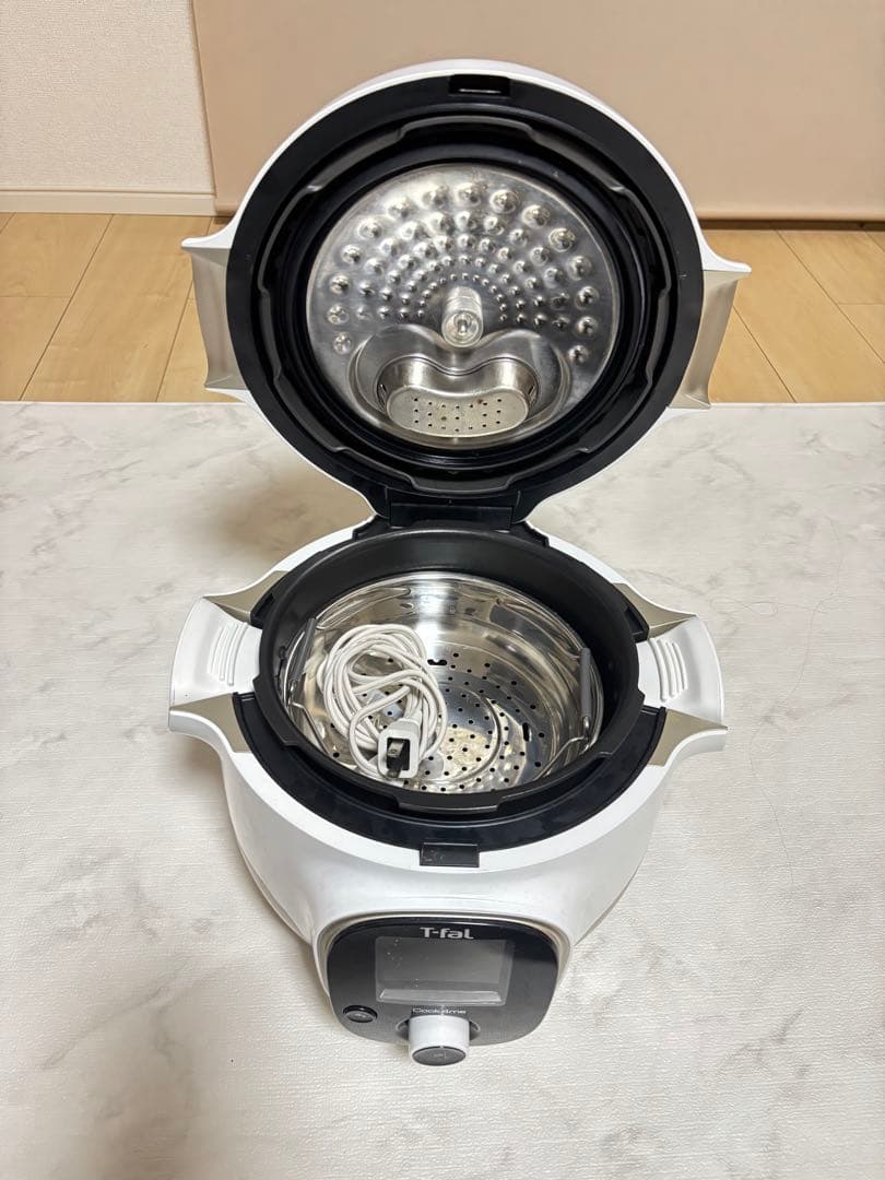 T-fal Cook4me ホワイト 3L 高圧調理器