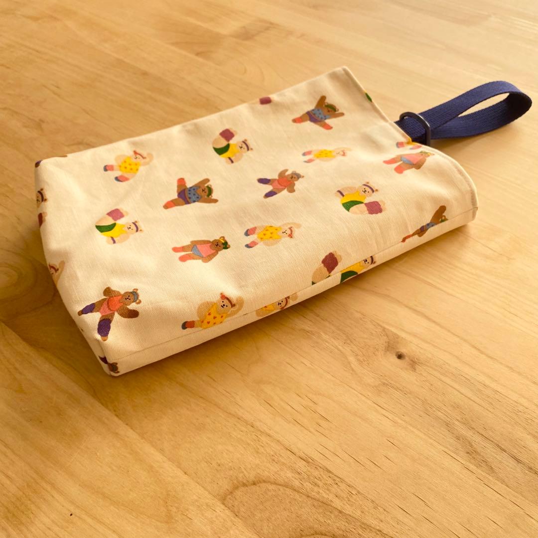 レッスンバック　体操着袋 上履き袋　入園準備　エアロビくまさん