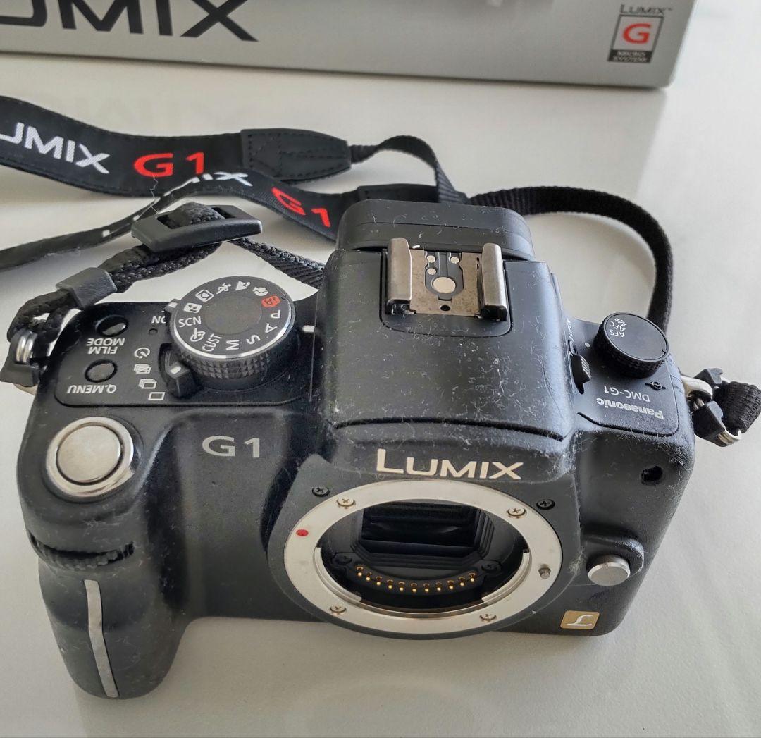 【特記事項あり】LUMIX G1 カメラ レンズ14-45mm バッテリー