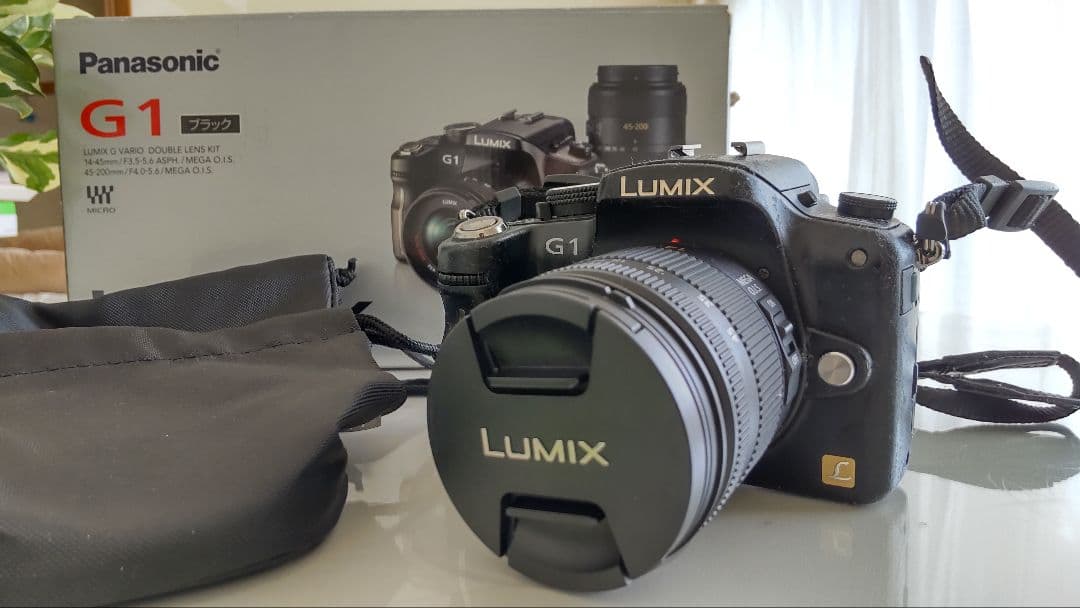 【特記事項あり】LUMIX G1 カメラ レンズ14-45mm バッテリー