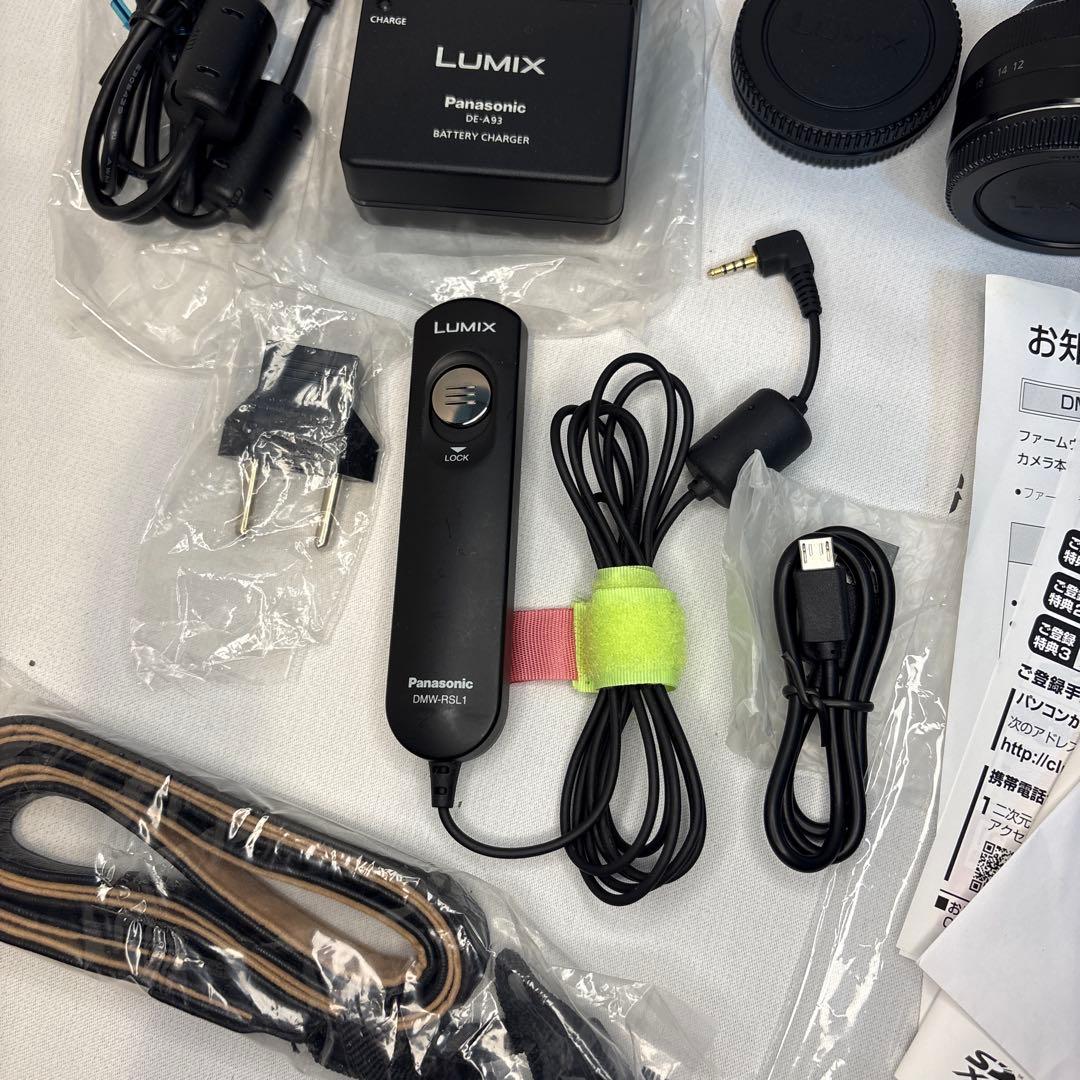 Panasonic LUMIX GX1 レンズ2本 LVF2リモコン 元箱付