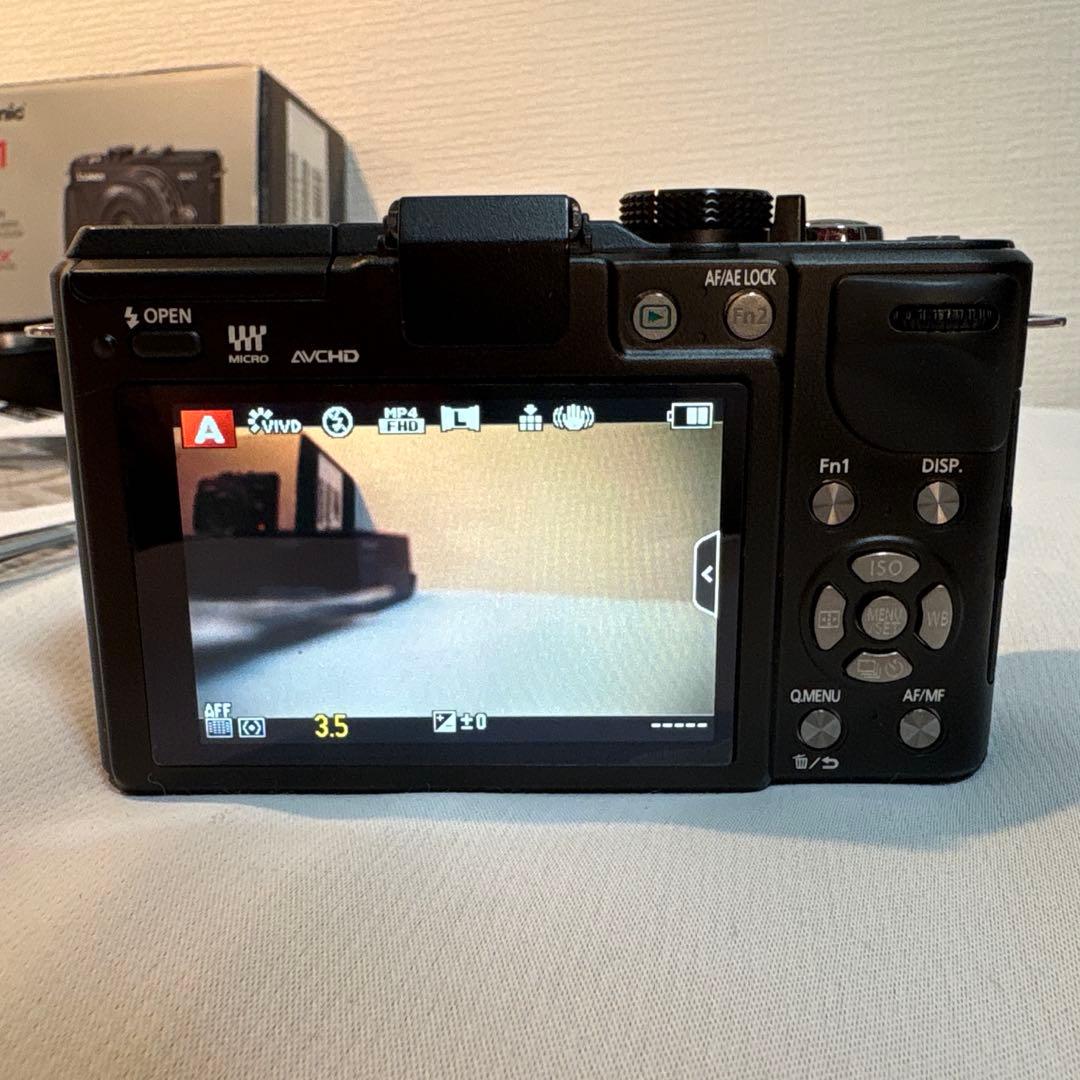 Panasonic LUMIX GX1 レンズ2本 LVF2リモコン 元箱付