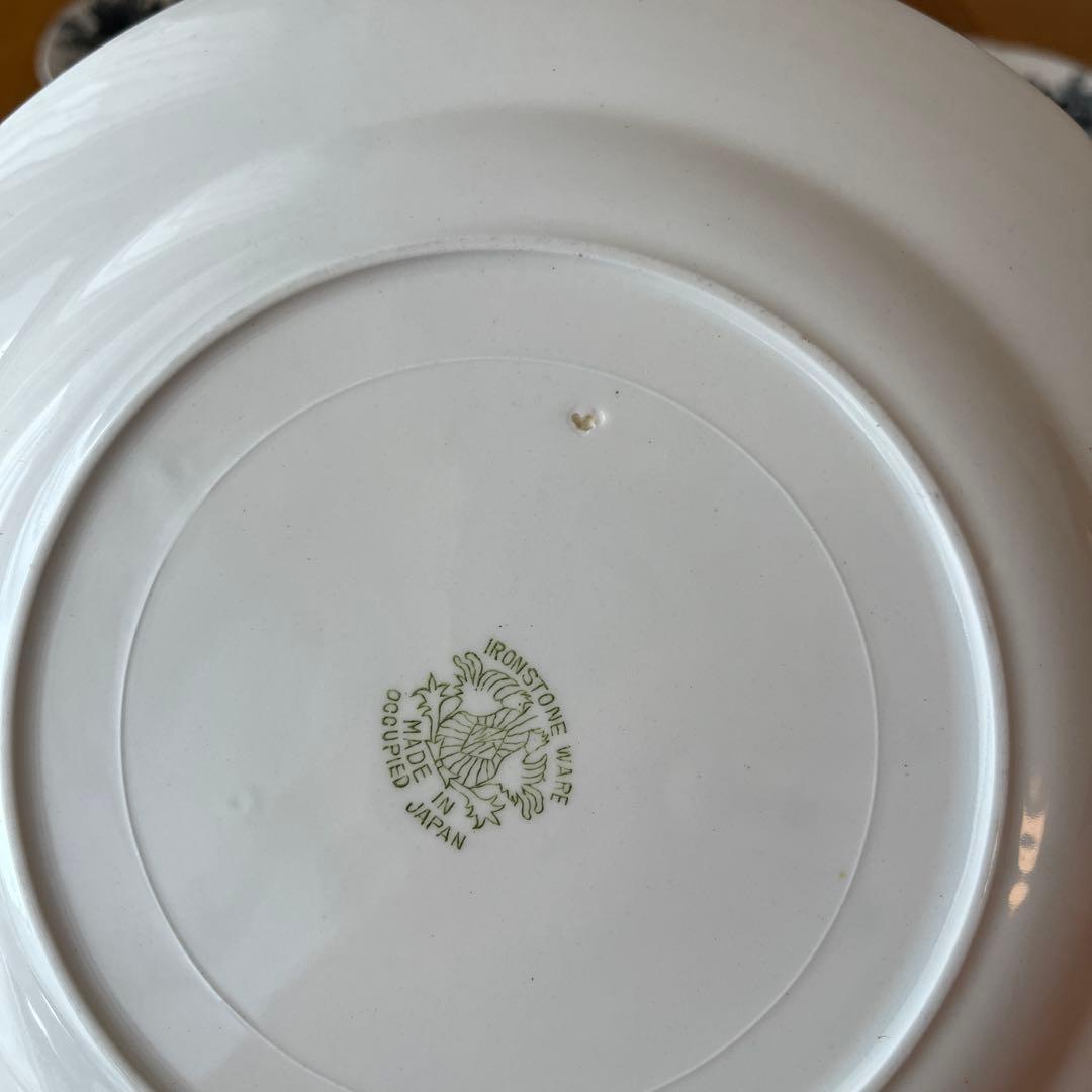 オキュパイド　アンティーク　プレート　雅姫　カフェロッタ　4枚セット