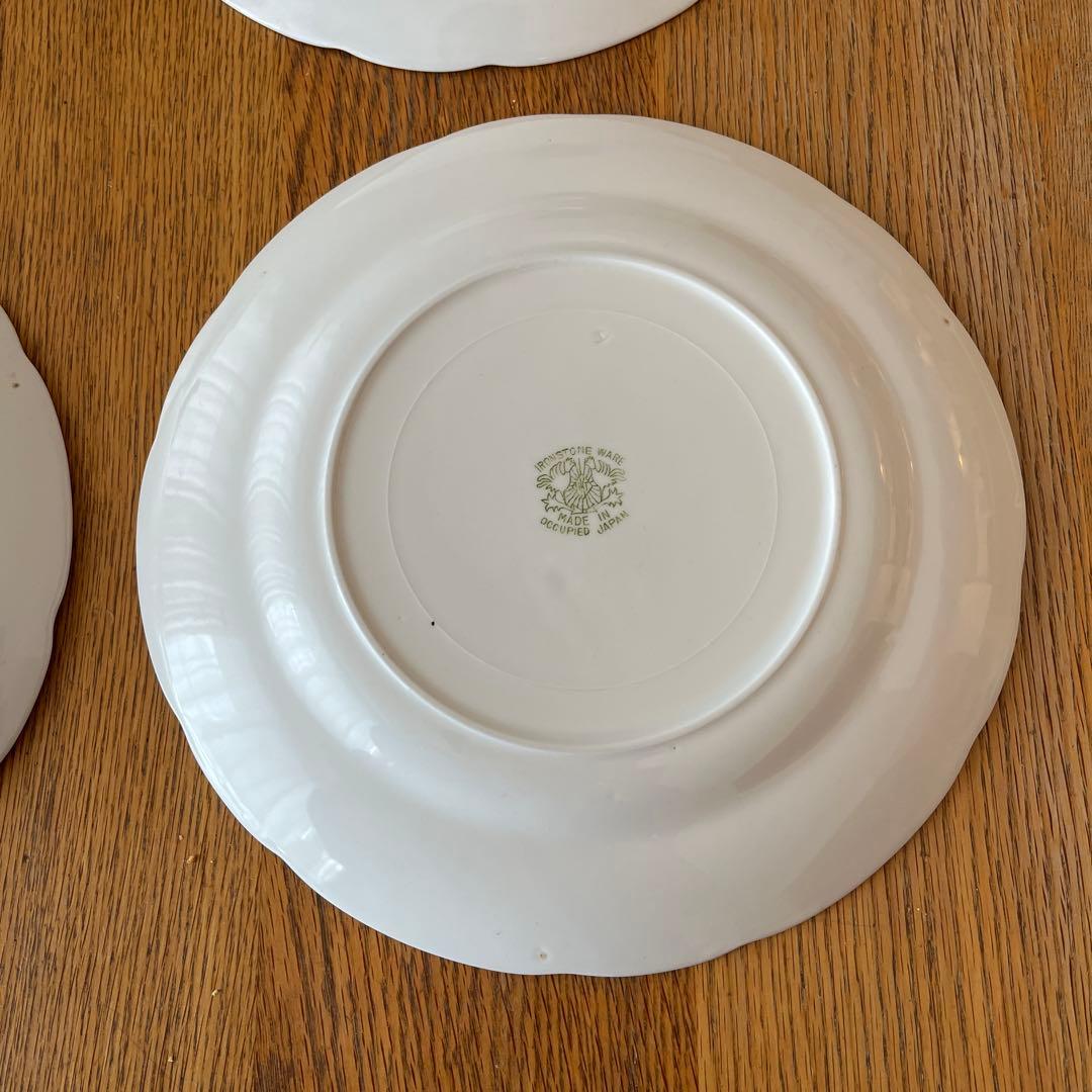 オキュパイド　アンティーク　プレート　雅姫　カフェロッタ　4枚セット