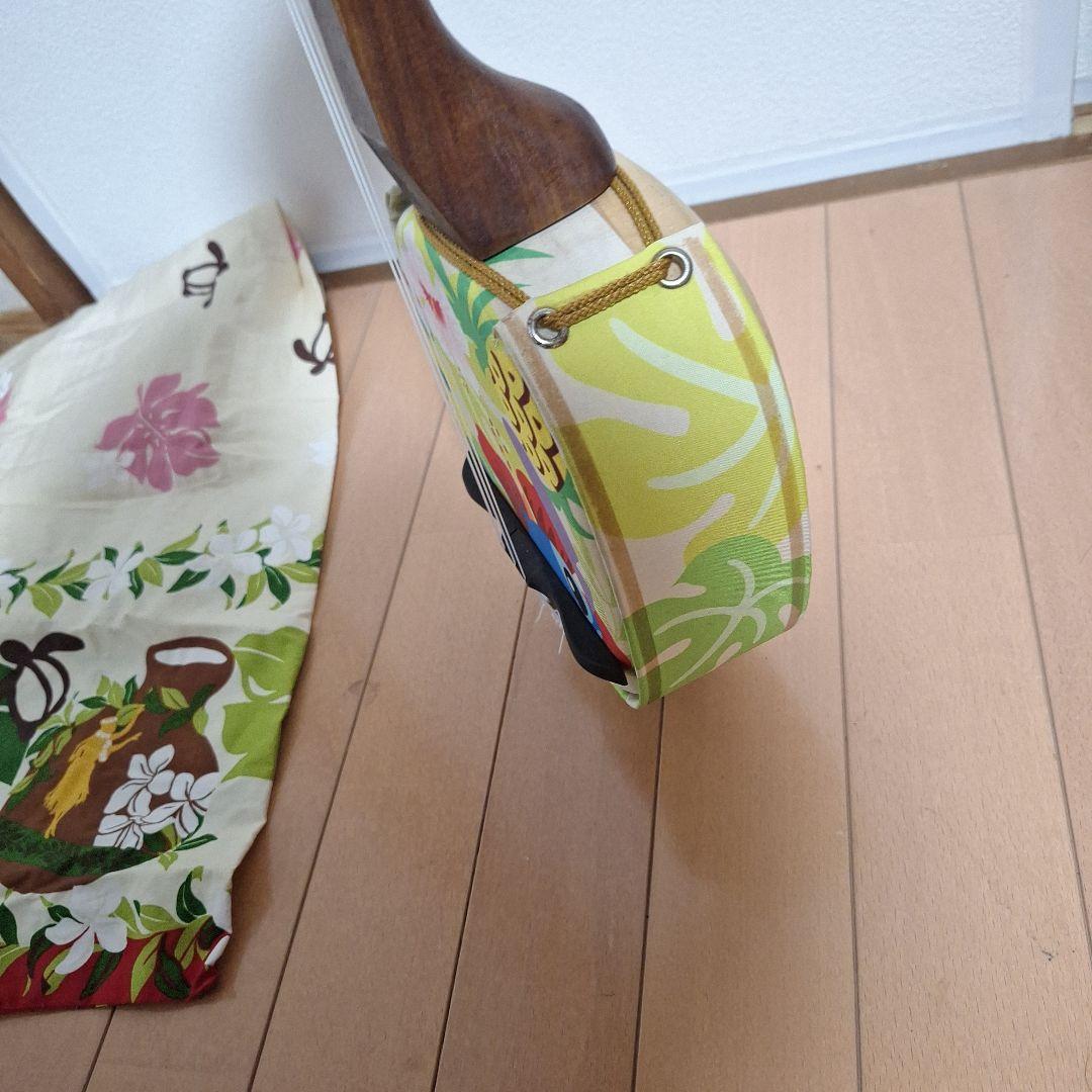 激レア　スティッチ　三味線　ケース付き