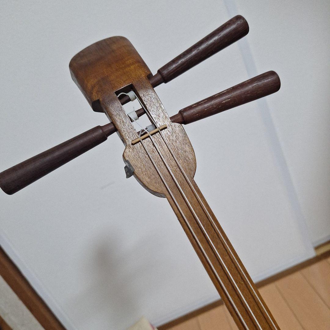 激レア　スティッチ　三味線　ケース付き