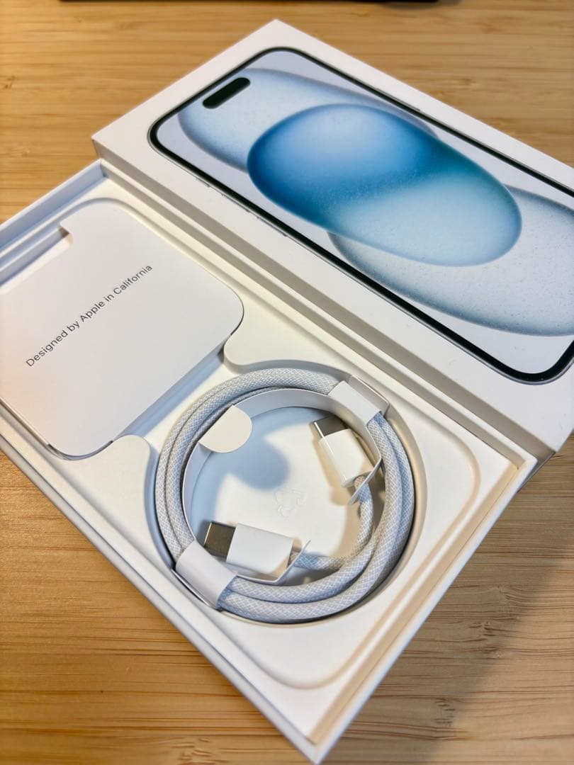 Apple iPhone 15 ブルー 128GB MTML3J/A