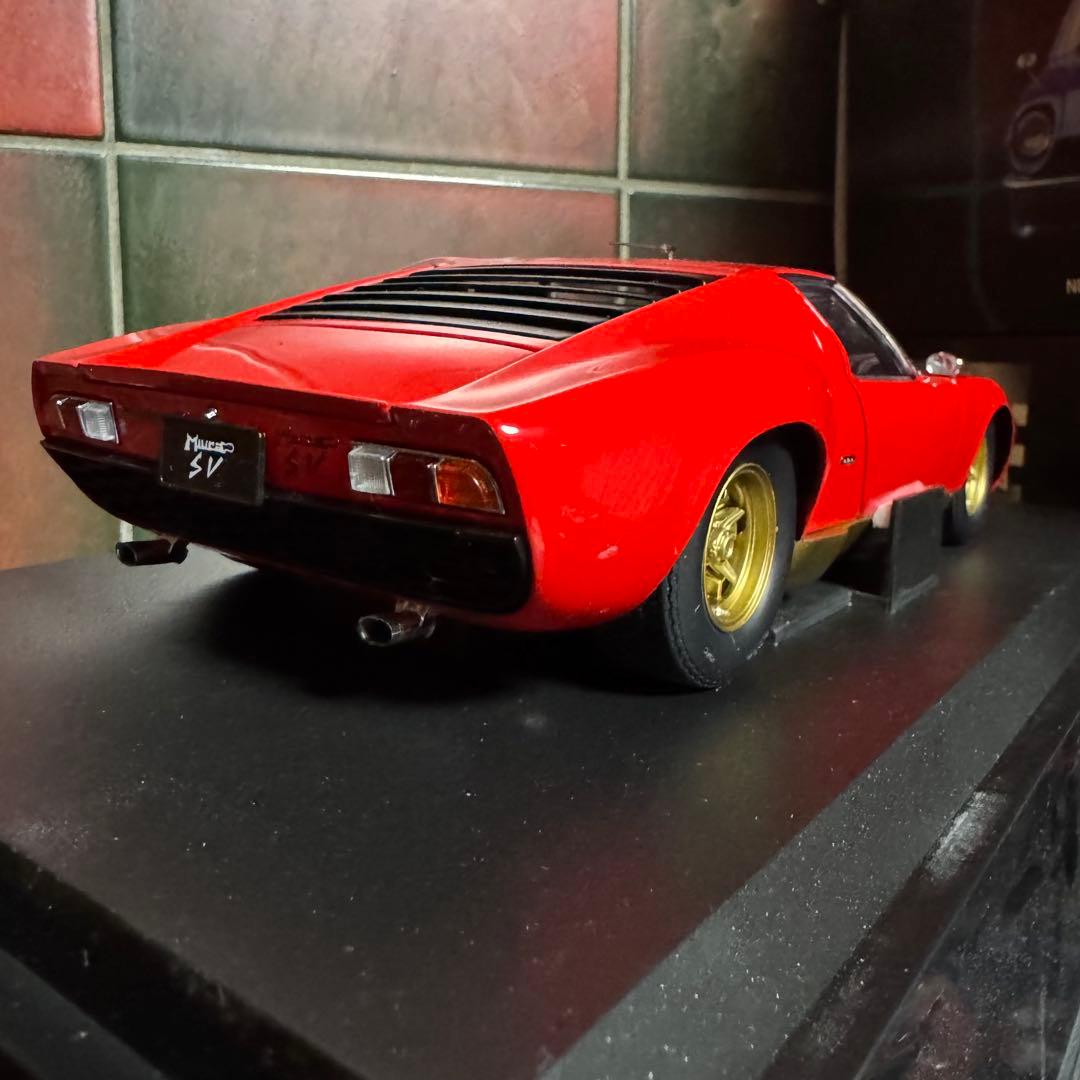 未展示品 京商 1/18 ランボルギーニミウラ P400 SV レッド