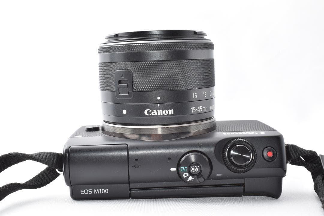 Canon EOS M100 ブラック 15-45mm レンズキット