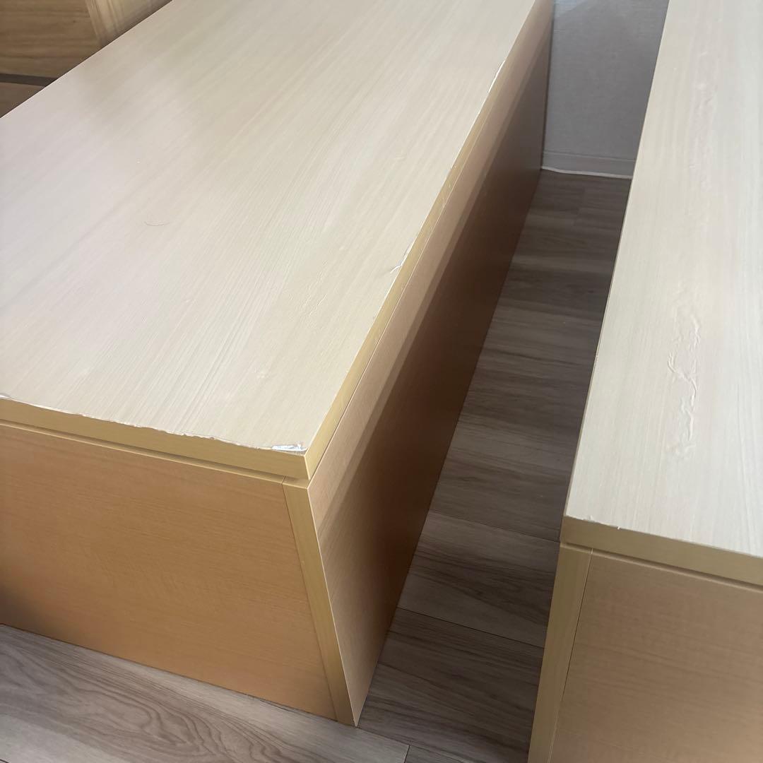 畳ユニット　3個セット　 収納ボックス　ベンチ　大容量　小上がり 日本製