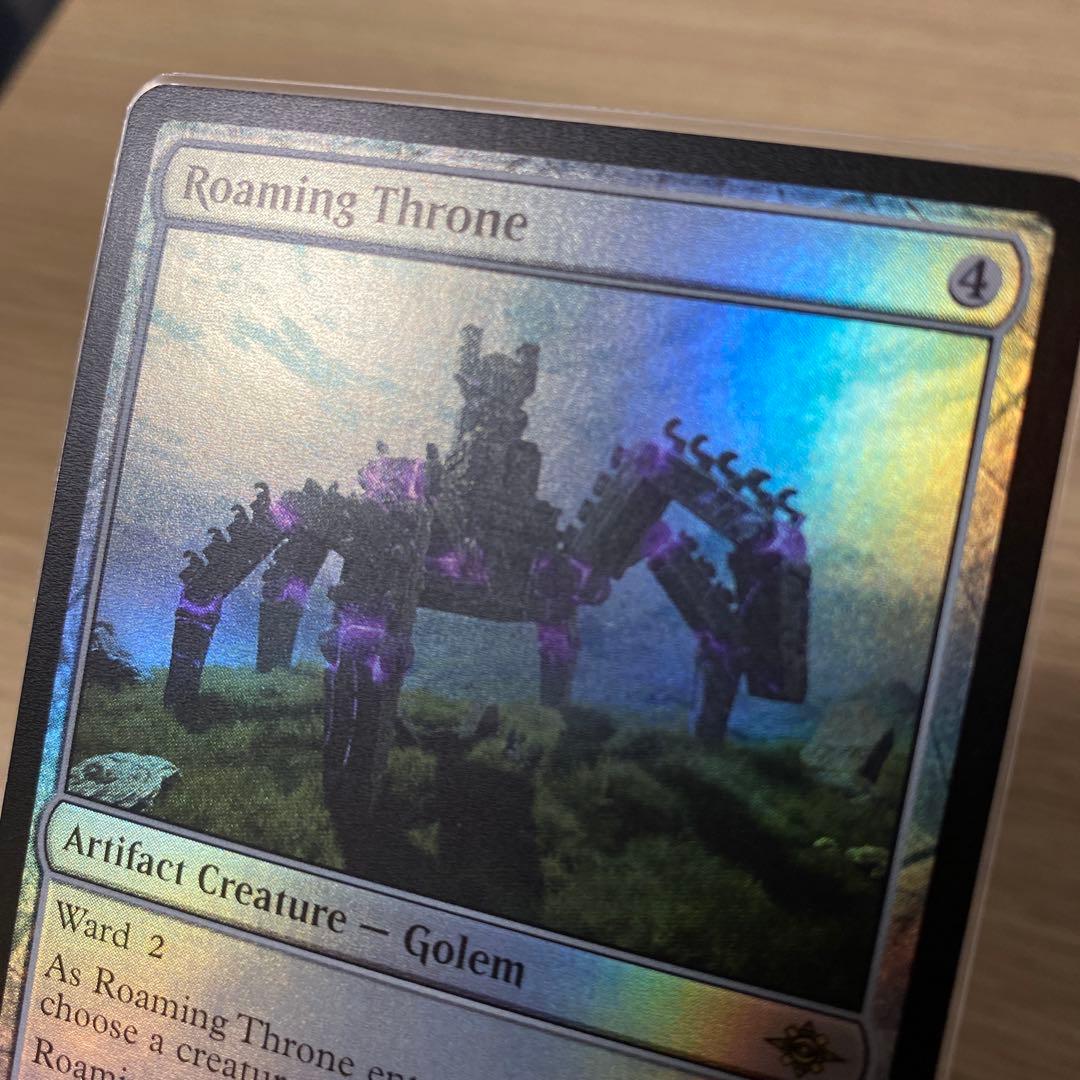 MTG うろつく玉座 英語版 Foil 日本製（セトブ版）