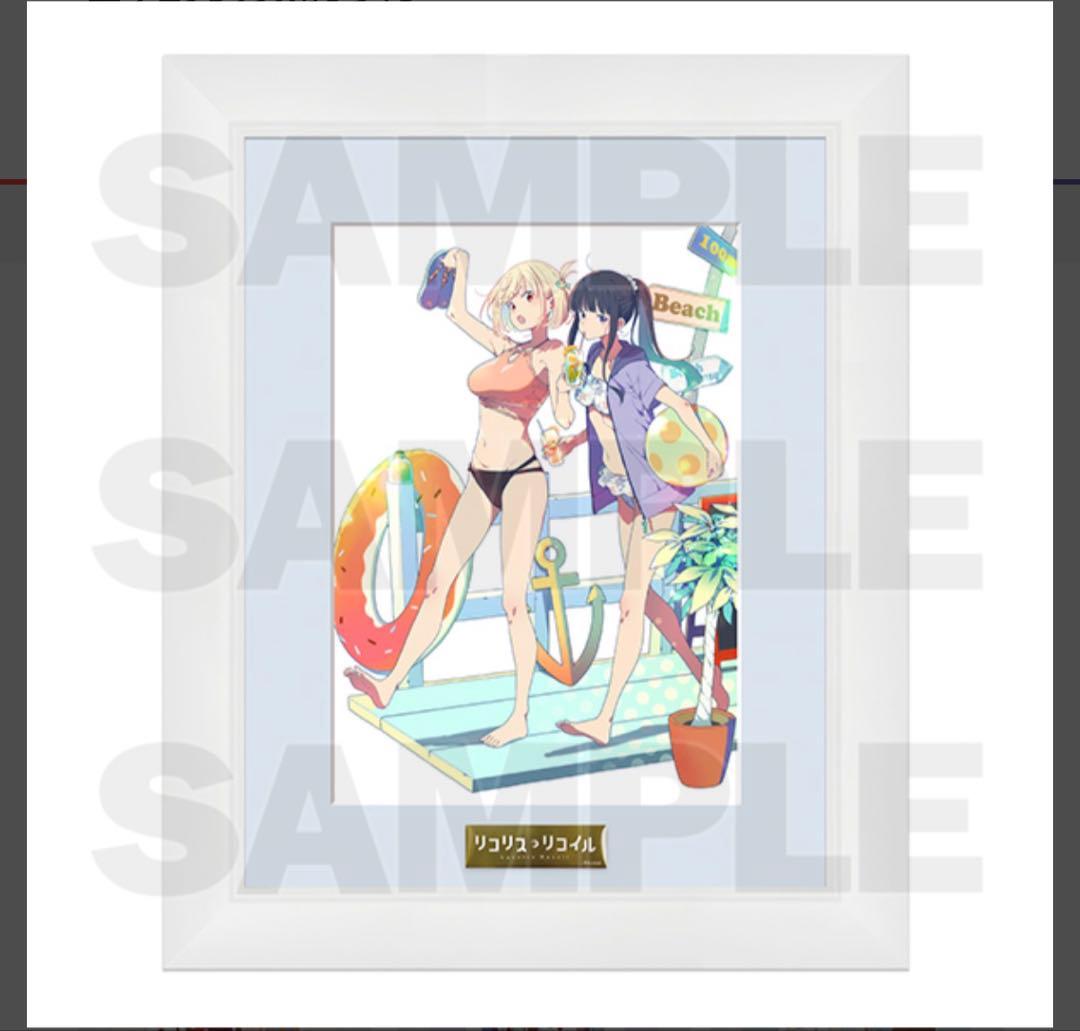 リコリス・リコイル パッケージビジュアルキャラファイングラフ（A5）①〜⑥セット
