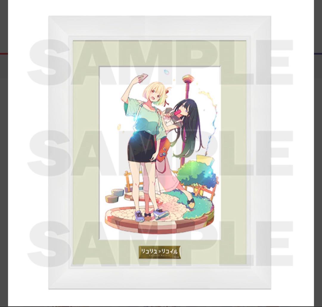 リコリス・リコイル パッケージビジュアルキャラファイングラフ（A5）①〜⑥セット