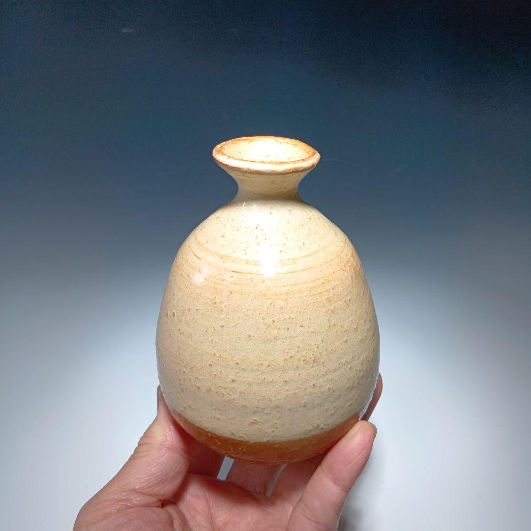 値下げ萩焼　15代坂倉新兵衛(正治)造　徳利　 共箱　美品　酒器