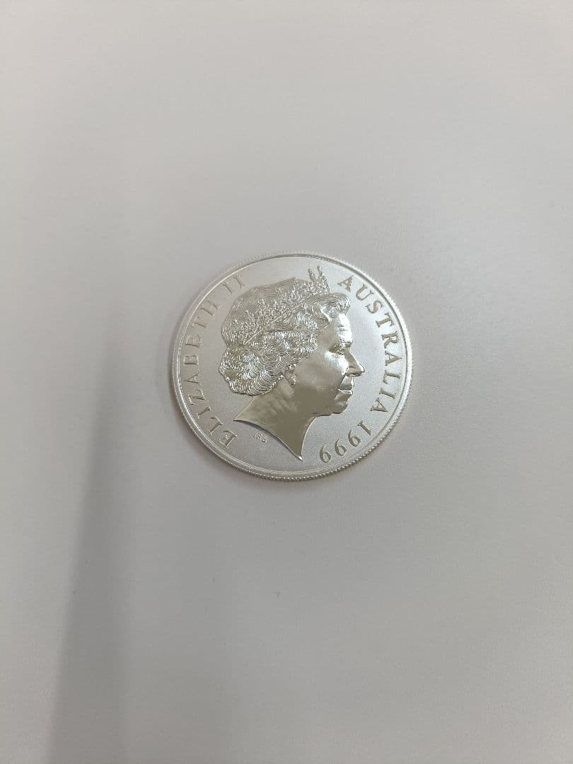 1999年 オーストラリア 1ドル 銀貨