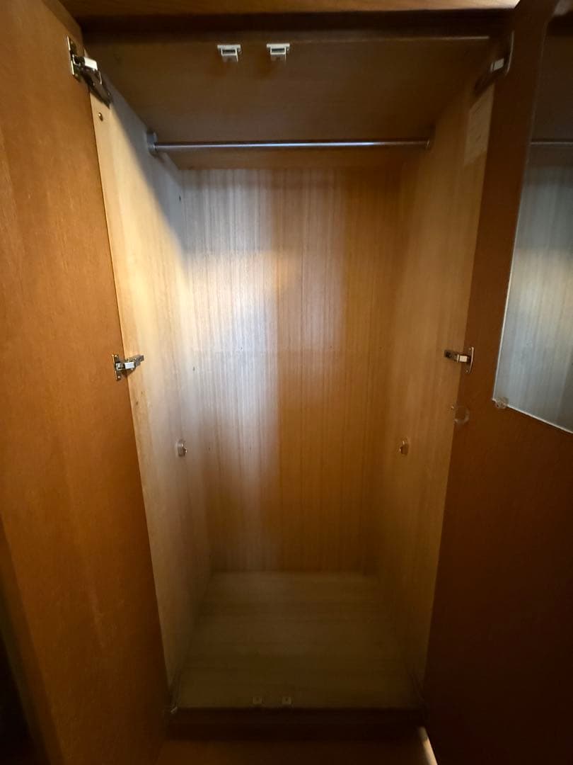 【大塚家具・純国産ナラ材】ワードローブ 洋服タンス