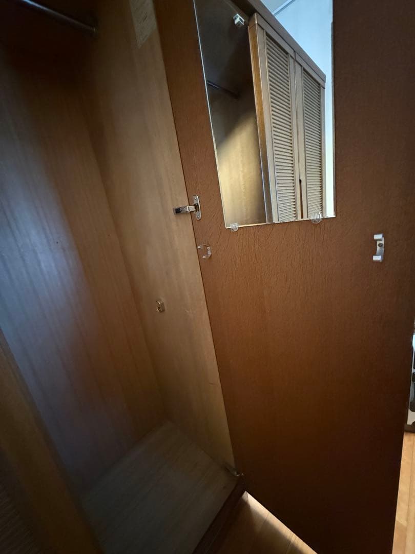 【大塚家具・純国産ナラ材】ワードローブ 洋服タンス