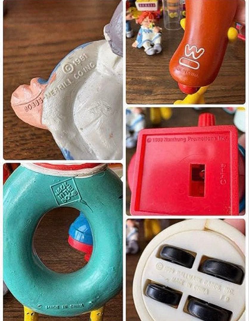 ミールトイ バーガーキング その他フィギュア まとめ売り6個(バラ売り不可)