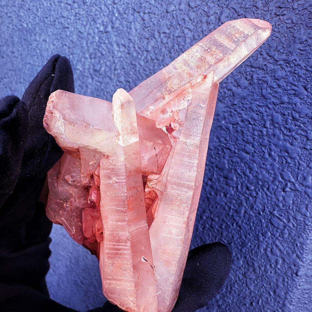 爆レア❗️浄化❗️超綺麗♡超強いパワー ピンク ヒマラヤ クラスター天然石A1475