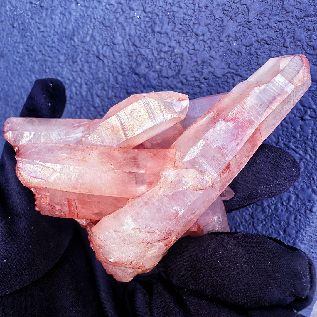 爆レア❗️浄化❗️超綺麗♡超強いパワー ピンク ヒマラヤ クラスター天然石A1475