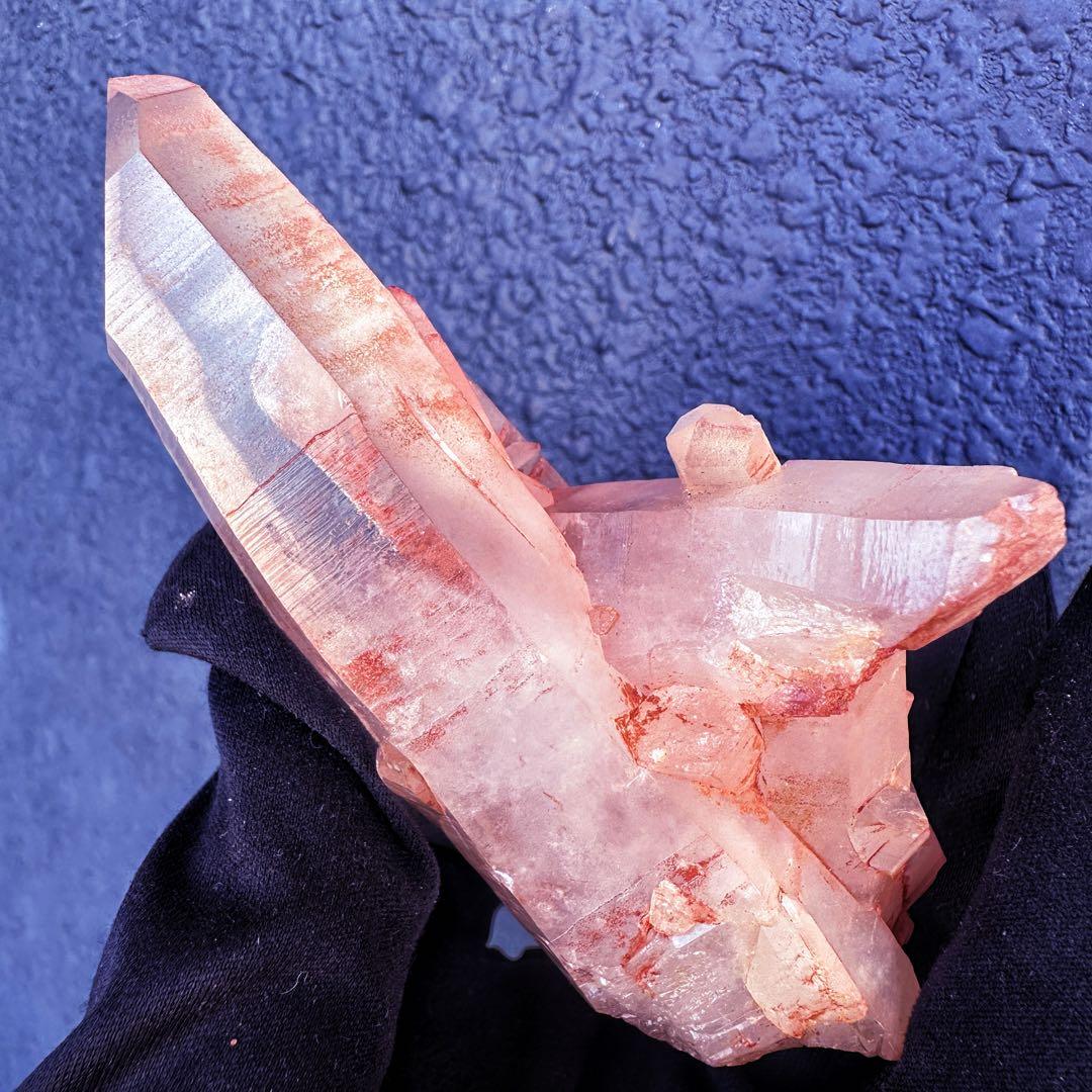 爆レア❗️浄化❗️超綺麗♡超強いパワー ピンク ヒマラヤ クラスター天然石A1475