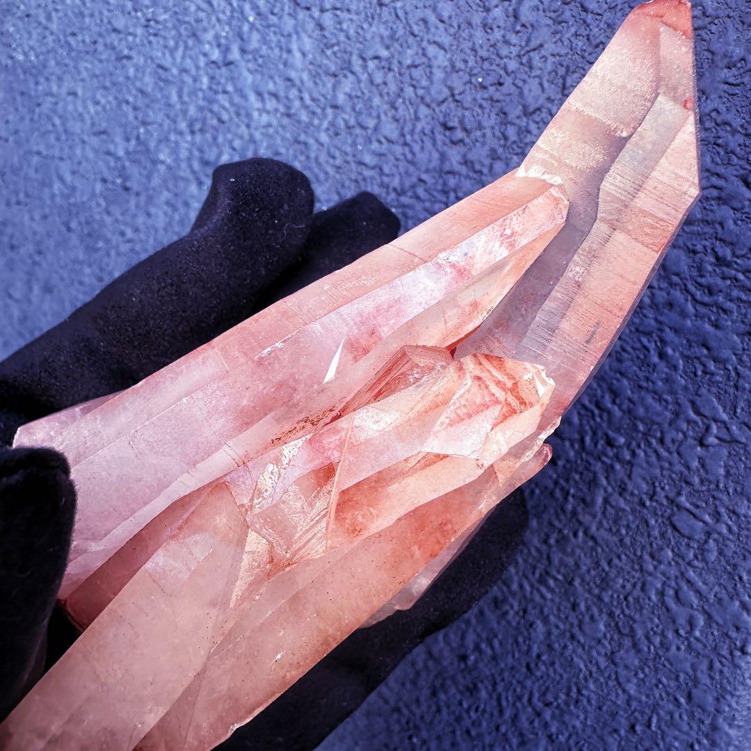 爆レア❗️浄化❗️超綺麗♡超強いパワー ピンク ヒマラヤ クラスター天然石A1475