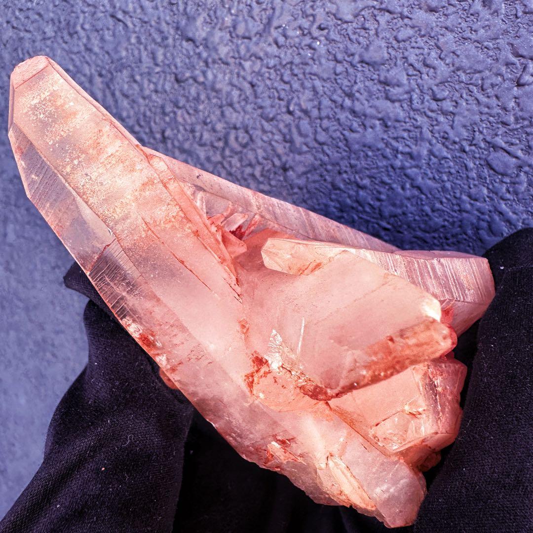 爆レア❗️浄化❗️超綺麗♡超強いパワー ピンク ヒマラヤ クラスター天然石A1475