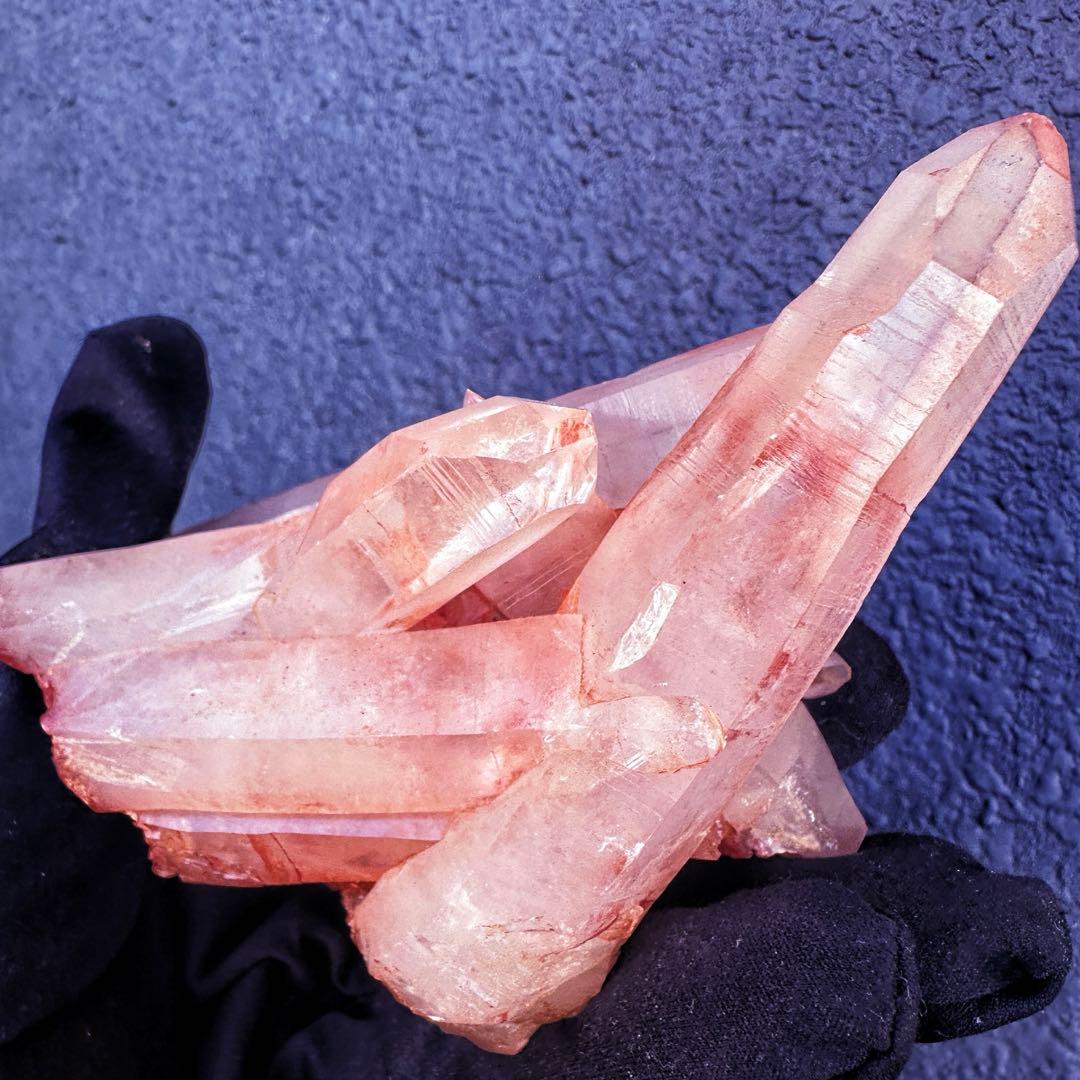 爆レア❗️浄化❗️超綺麗♡超強いパワー ピンク ヒマラヤ クラスター天然石A1475