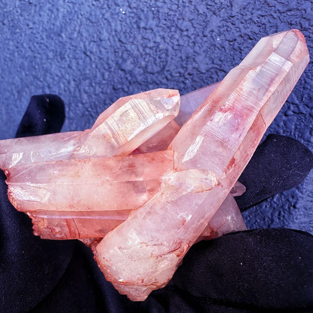 爆レア❗️浄化❗️超綺麗♡超強いパワー ピンク ヒマラヤ クラスター天然石A1475