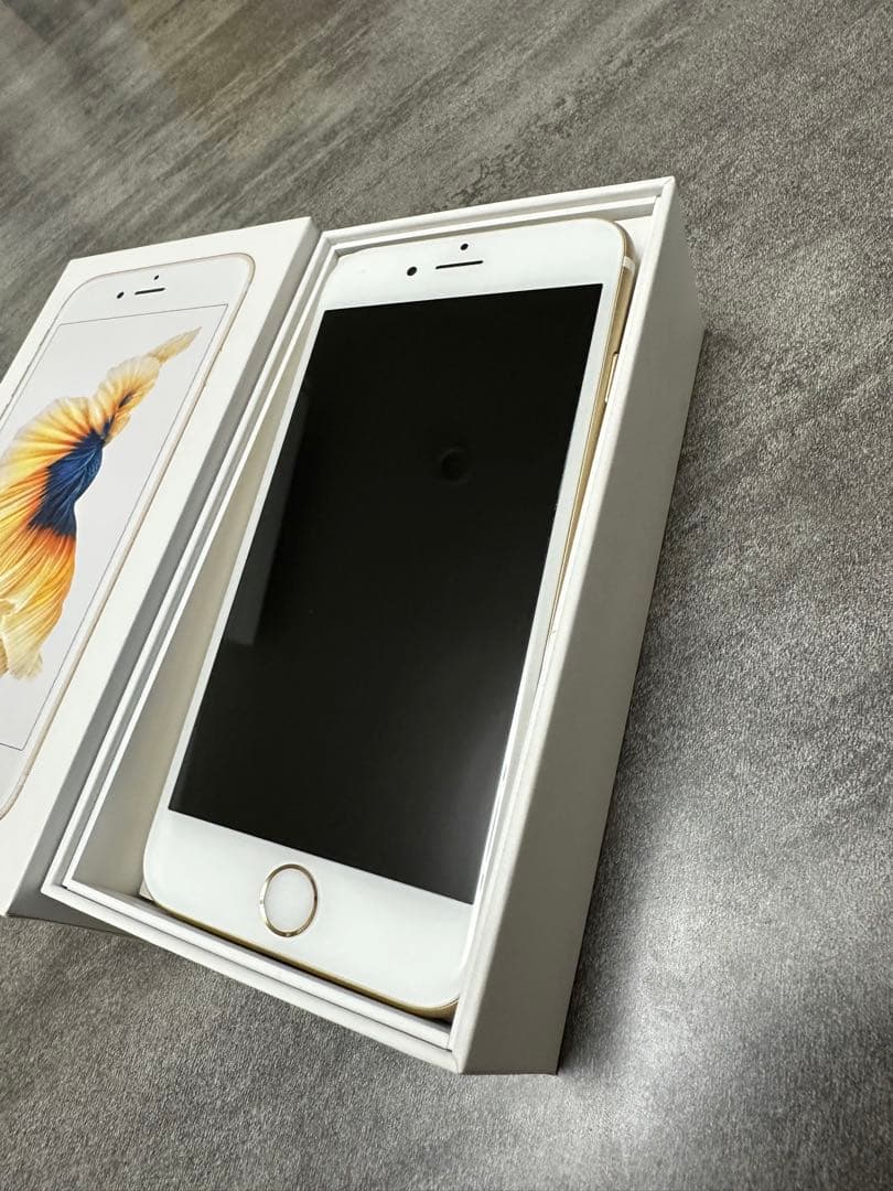 Apple iPhone 6s ゴールド 本体 箱付き