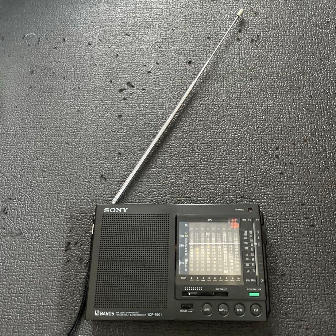 【値下げ】SONY ICF-7601 FM/AM/SW 短波ラジオ
