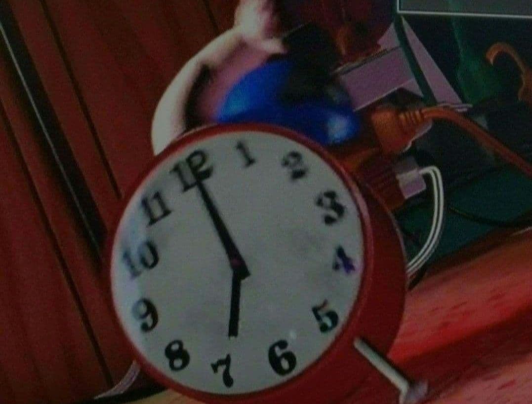 シドの目覚まし時計