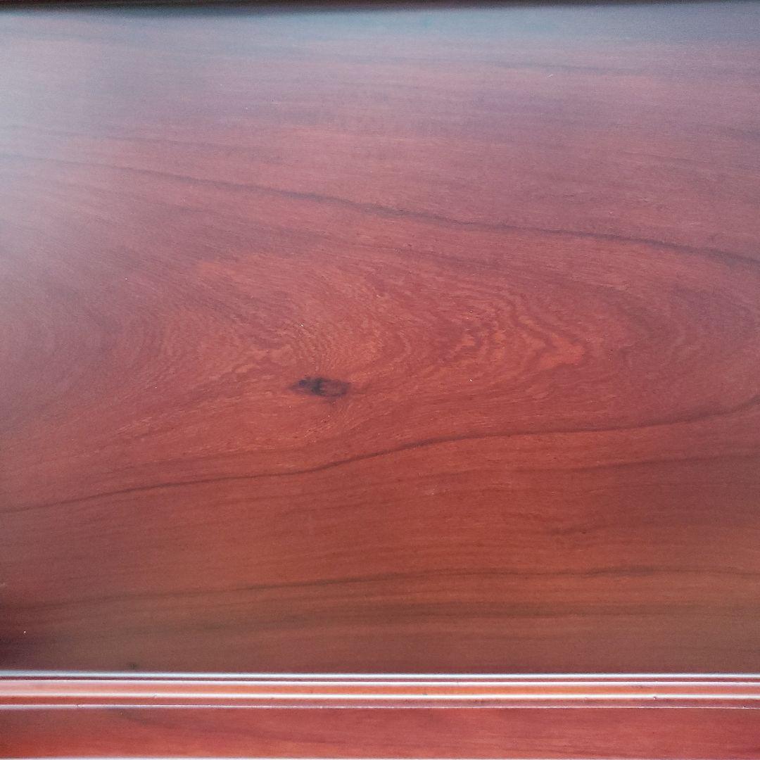 蔵出し特価　紫檀製 赤色 花瓶台 1.6尺 A箱付き　５１×３３×１２cm