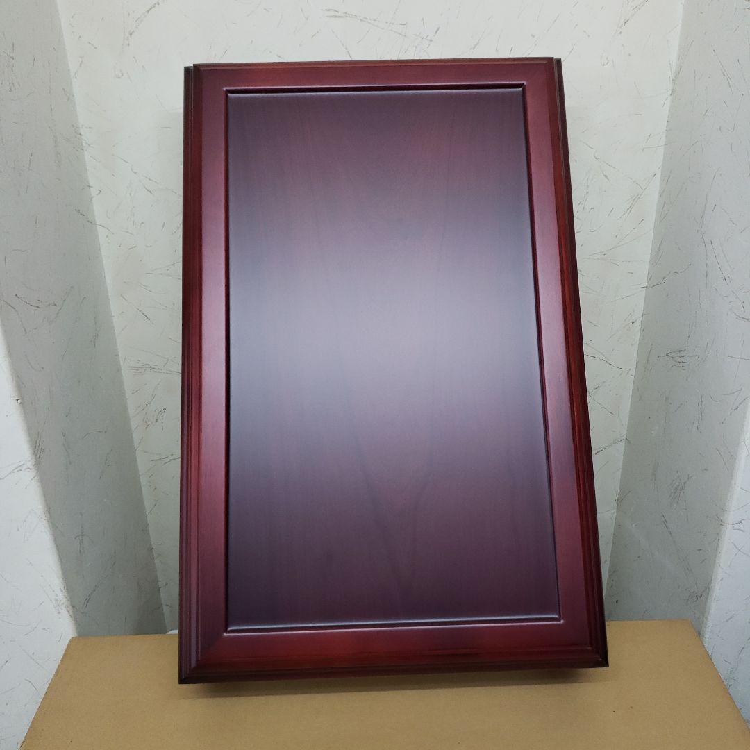 蔵出し特価　紫檀製 赤色 花瓶台 1.6尺 A箱付き　５１×３３×１２cm