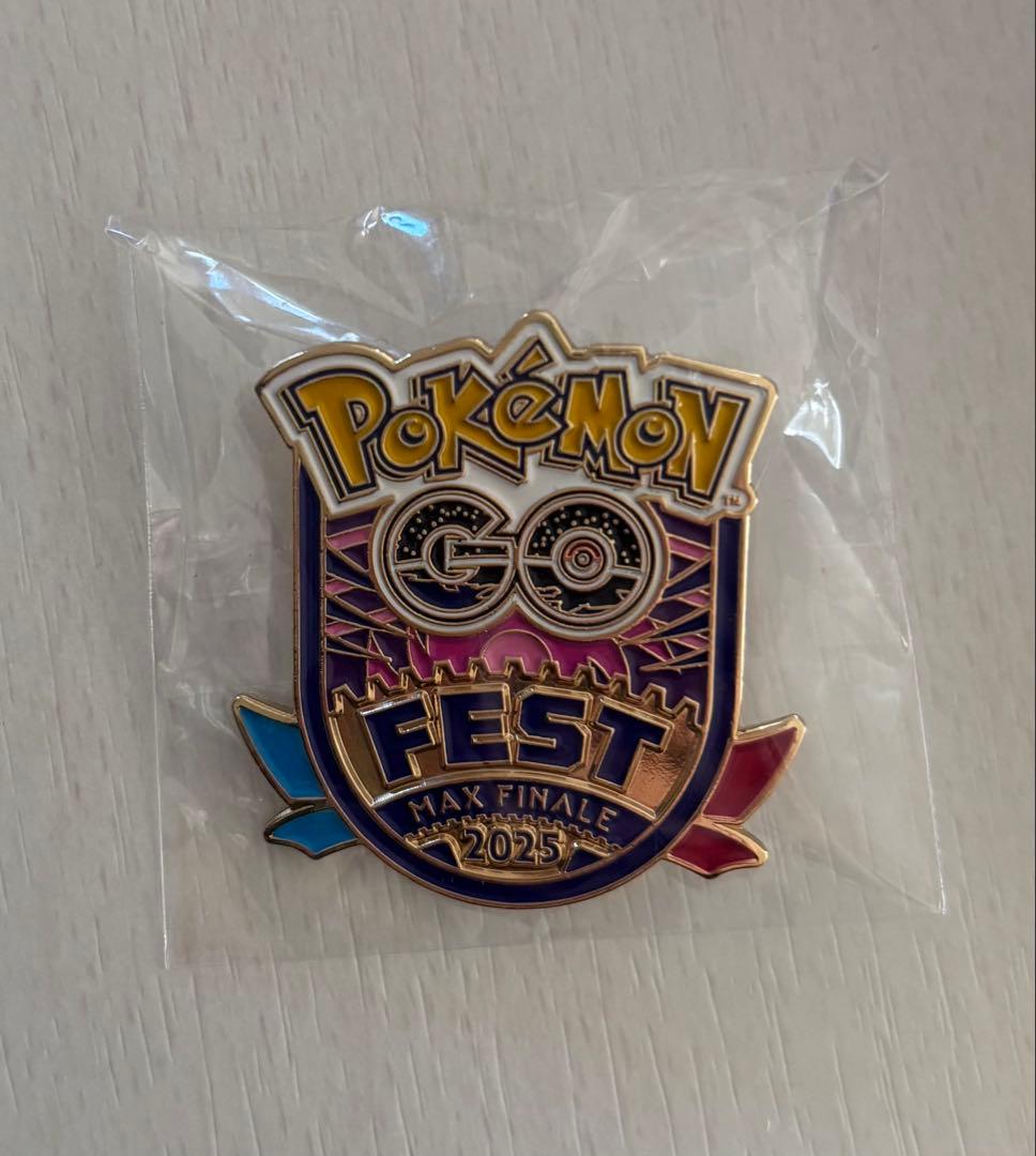 ポケモンGOフェス2025 ピンバッジ、ステッカー【限定非売品】