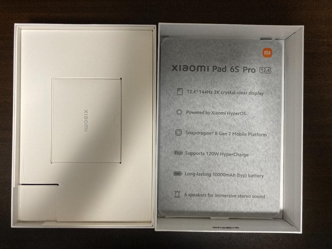 Xiaomi Pad 6S Pro 12.4 8GB 256GB (ケース付き)