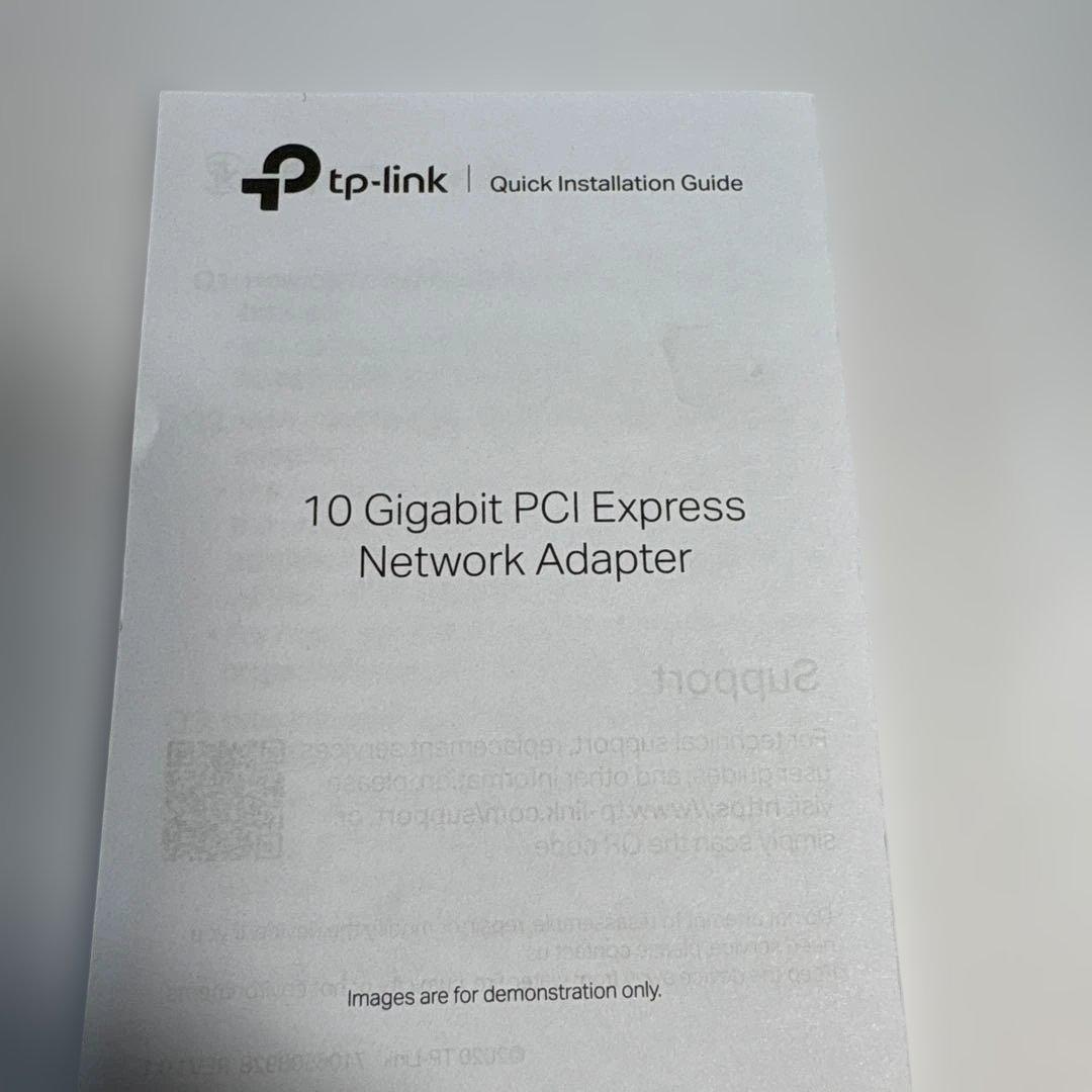 TP-Link 10Gbps LANカード PCI-E アダプターTX401
